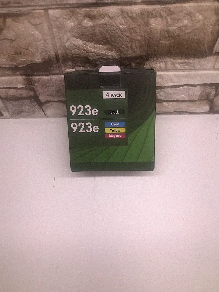 923e 923xl Ink Cartridges Combo 4-Pack with Chip Replacement for HP Ink 923e 923