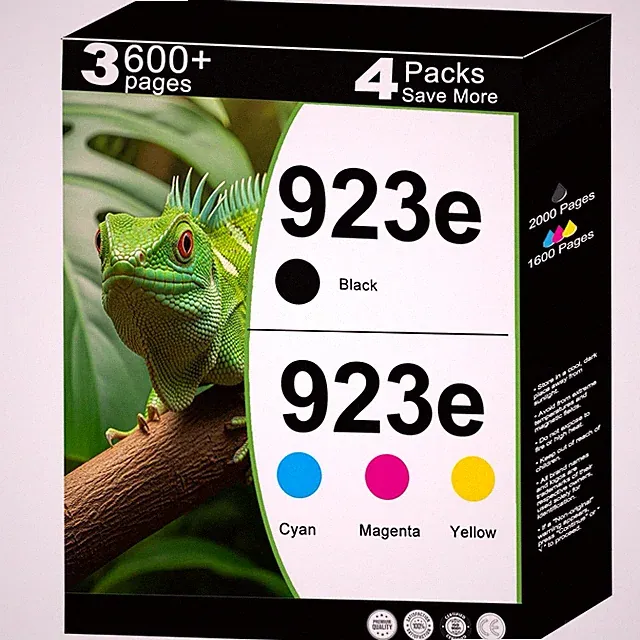 923e Ink Cartridge Combo Pack Replacement For HP 923XL 923 OfficeJet Pro Inks