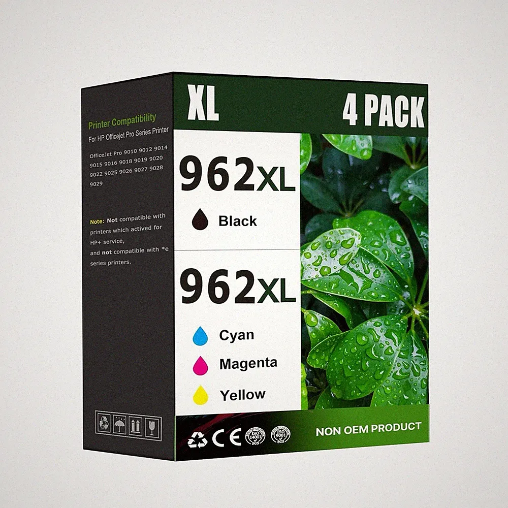 962XL Ink Cartridges Combo Pack For HP OfficeJet Pro 9010 9020 Series
