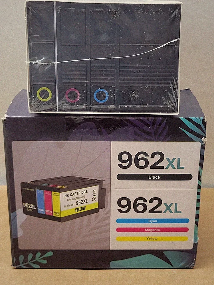 962XL Ink Cartridges Combo Pack Replacement for HP EXP 01/2028 NEW