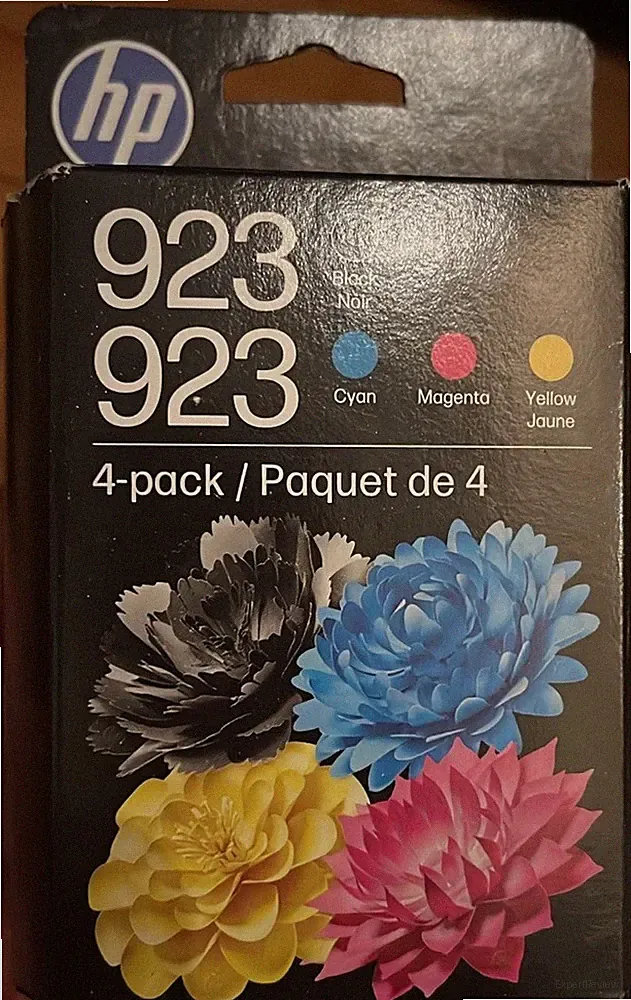 HP 923 Cyan/Magenta/Yellow/Black Original Ink Cartridge 4-pack